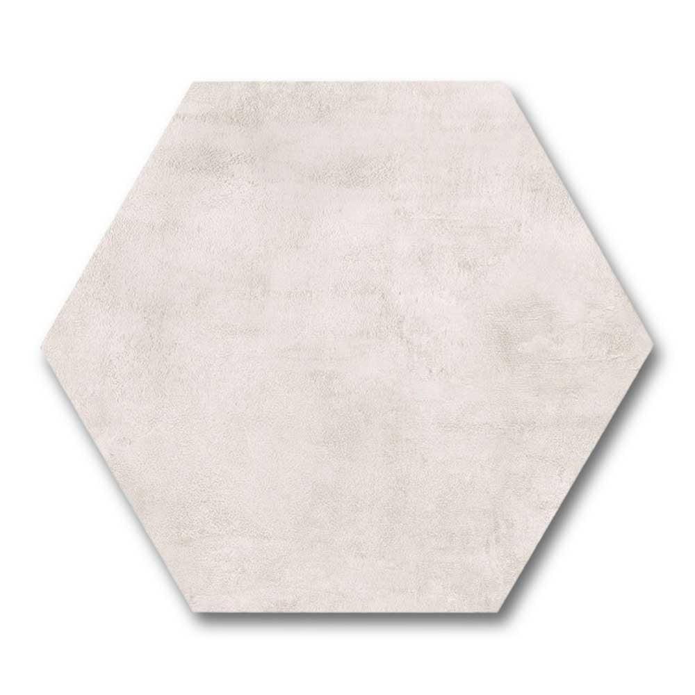 Travessa Light Matte Concrete Look 13.5" Hexagon Porcelain Tile Travessa Light Matte Concrete Look 13.5" Hexagon Porcelain Tile - American Tile Depot
