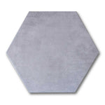 Travessa Medium Matte Concrete Look 13.5" Hexagon Porcelain Tile Travessa Medium Matte Concrete Look 13.5" Hexagon Porcelain Tile - American Tile Depot
