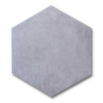 Travessa Medium Matte Concrete Look 13.5" Hexagon Porcelain Tile Travessa Medium Matte Concrete Look 13.5" Hexagon Porcelain Tile - American Tile Depot