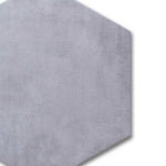 Travessa Medium Matte Concrete Look 13.5" Hexagon Porcelain Tile Travessa Medium Matte Concrete Look 13.5" Hexagon Porcelain Tile - American Tile Depot