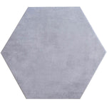 Travessa Medium Matte Concrete Look 13.5" Hexagon Porcelain Tile Travessa Medium Matte Concrete Look 13.5" Hexagon Porcelain Tile - American Tile Depot