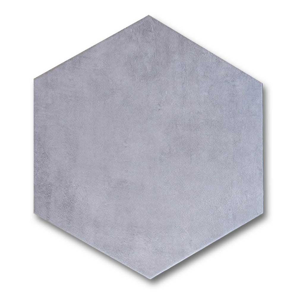 Travessa Medium Matte Concrete Look 13.5" Hexagon Porcelain Tile Travessa Medium Matte Concrete Look 13.5" Hexagon Porcelain Tile - American Tile Depot