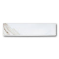 3x12 Calacatta White Lux Bullnose Tile