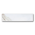 Triad Calacatta White Soft Bullnose 3x12 Molding Trim Triad Calacatta White Soft Bullnose 3x12 Molding Trim - American Tile Depot