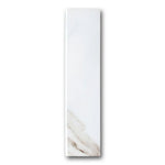 Triad Calacatta White Soft Bullnose 3x12 Molding Trim Triad Calacatta White Soft Bullnose 3x12 Molding Trim - American Tile Depot
