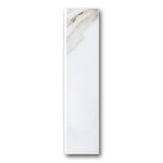 Triad Calacatta White Soft Bullnose 3x12 Molding Trim Triad Calacatta White Soft Bullnose 3x12 Molding Trim - American Tile Depot