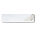 3x12 Calacatta White Soft Bullnose Tile