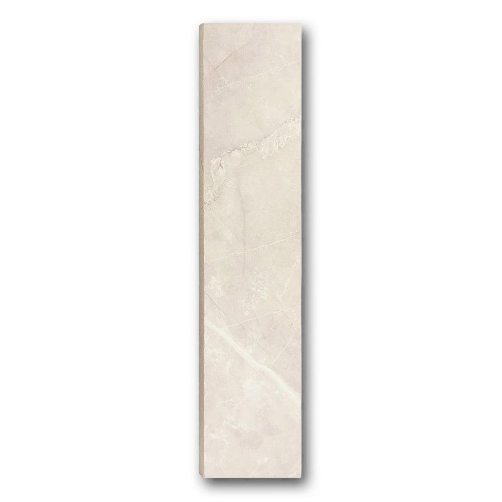 Triad Moon Beige Soft Bullnose 3x12 Molding Trim Triad Moon Beige Soft Bullnose 3x12 Molding Trim - American Tile Depot