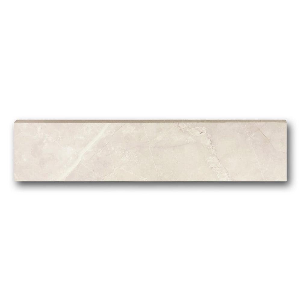 Triad Moon Beige Soft Bullnose 3x12 Molding Trim Triad Moon Beige Soft Bullnose 3x12 Molding Trim - American Tile Depot