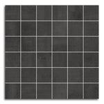 Tribeca Antracita Matte Square Porcelain Mosaic Tile Tribeca Antracita Matte Square Porcelain Mosaic Tile - American Tile Depot