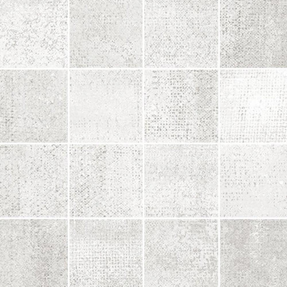 Tribeca Blanco Matte Square Porcelain Mosaic Tile Tribeca Blanco Matte Square Porcelain Mosaic Tile - American Tile Depot