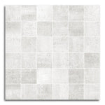 Tribeca Blanco Matte Square Porcelain Mosaic Tile Tribeca Blanco Matte Square Porcelain Mosaic Tile - American Tile Depot
