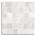 Tribeca Blanco Matte Square Porcelain Mosaic Tile Tribeca Blanco Matte Square Porcelain Mosaic Tile - American Tile Depot