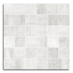 Tribeca Blanco Matte Square Porcelain Mosaic Tile Tribeca Blanco Matte Square Porcelain Mosaic Tile - American Tile Depot