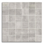 Tribeca Gris Matte Square Porcelain Mosaic Tile Tribeca Gris Matte Square Porcelain Mosaic Tile - American Tile Depot