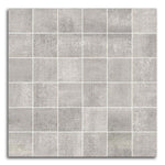 Tribeca Gris Matte Square Porcelain Mosaic Tile Tribeca Gris Matte Square Porcelain Mosaic Tile - American Tile Depot