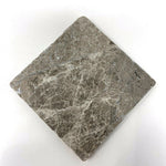 Tundra Gray (Atlantic Gray) Marble Handmade Coasters - Set of 4 Tundra Gray (Atlantic Gray) Marble Handmade Coasters - Set of 4 - American Tile Depot