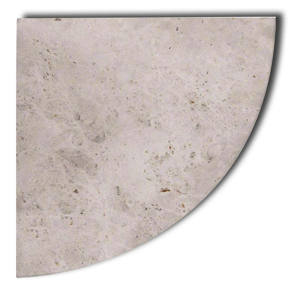 Tundra Gray Marble Shower Corner Shelf - Polished Tundra Gray Marble Shower Corner Shelf - Polished - American Tile Depot