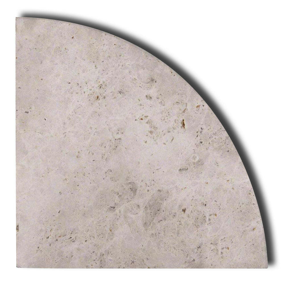 Tundra Gray Marble Shower Corner Shelf - Polished Tundra Gray Marble Shower Corner Shelf - Polished - American Tile Depot