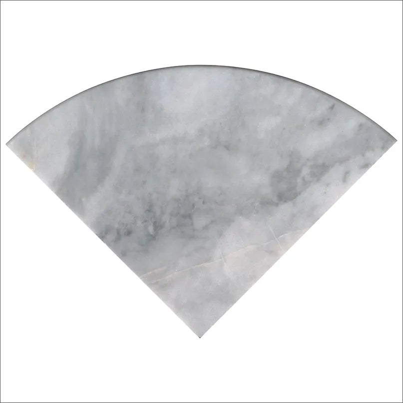Turkish Carrara Marble Shower Corner Shelf - Polished Turkish Carrara Marble Shower Corner Shelf - Polished - American Tile Depot
