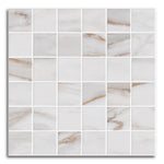 Tuscan Vein Gold Unpolished Square Porcelain Mosaic Tile Tuscan Vein Gold Unpolished Square Porcelain Mosaic Tile - American Tile Depot