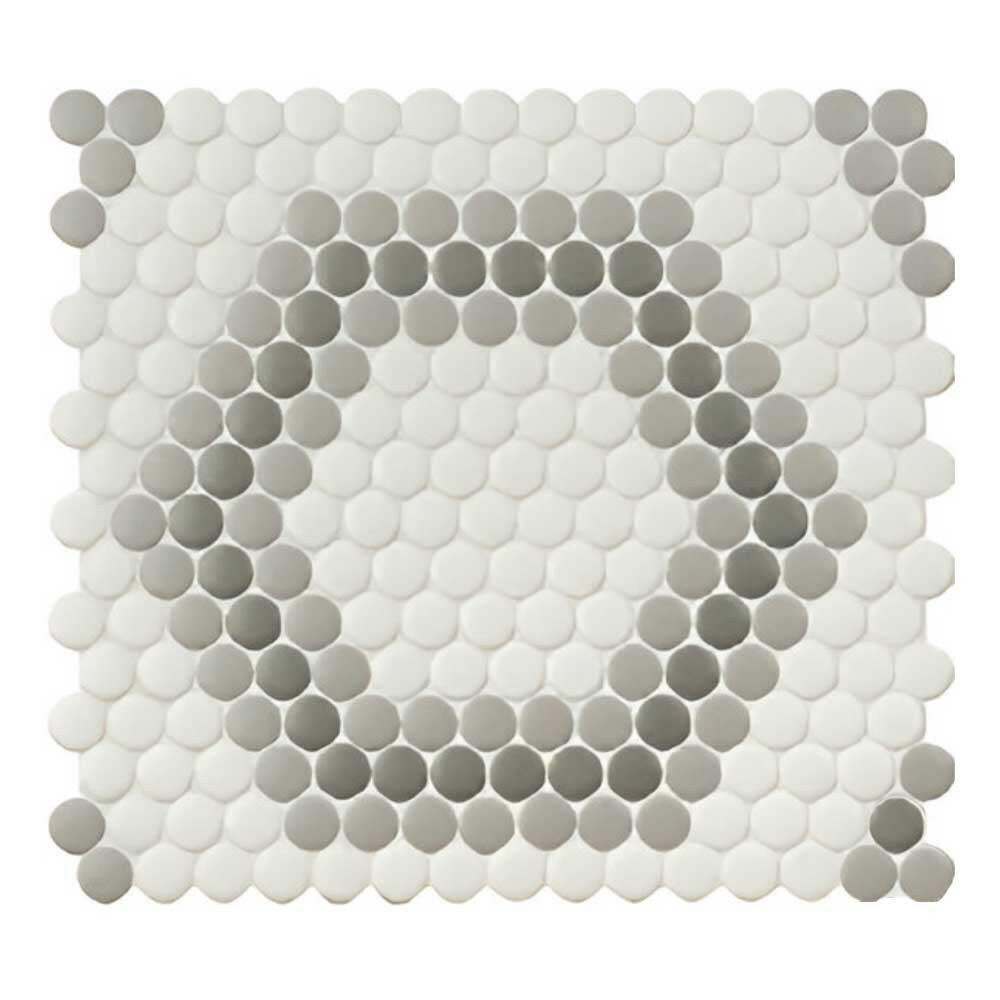 Union Station Camden Cloud Circular Glass Mosaic Tile | FINAL SALE Union Station Camden Cloud Circular Glass Mosaic Tile | FINAL SALE - American Tile Depot