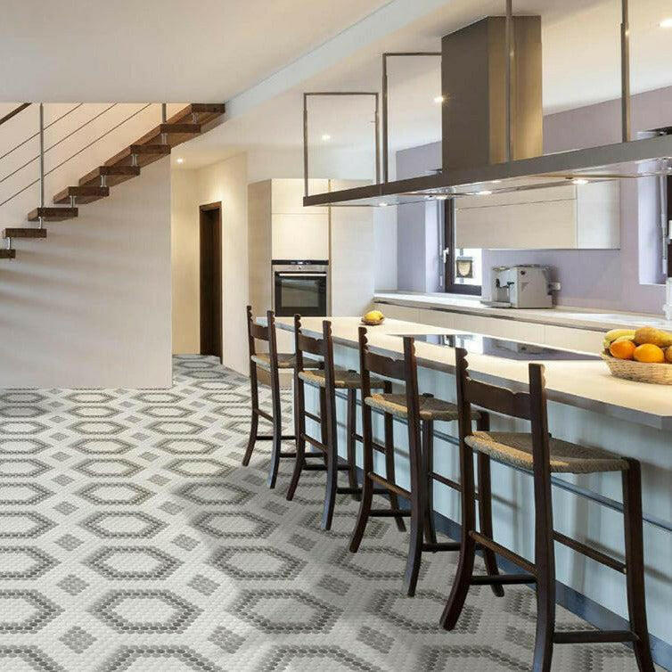 Union Station Camden Cloud Circular Glass Mosaic Tile | FINAL SALE Union Station Camden Cloud Circular Glass Mosaic Tile | FINAL SALE - American Tile Depot