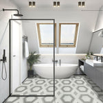 Union Station Camden Cloud Circular Glass Mosaic Tile | FINAL SALE Union Station Camden Cloud Circular Glass Mosaic Tile | FINAL SALE - American Tile Depot