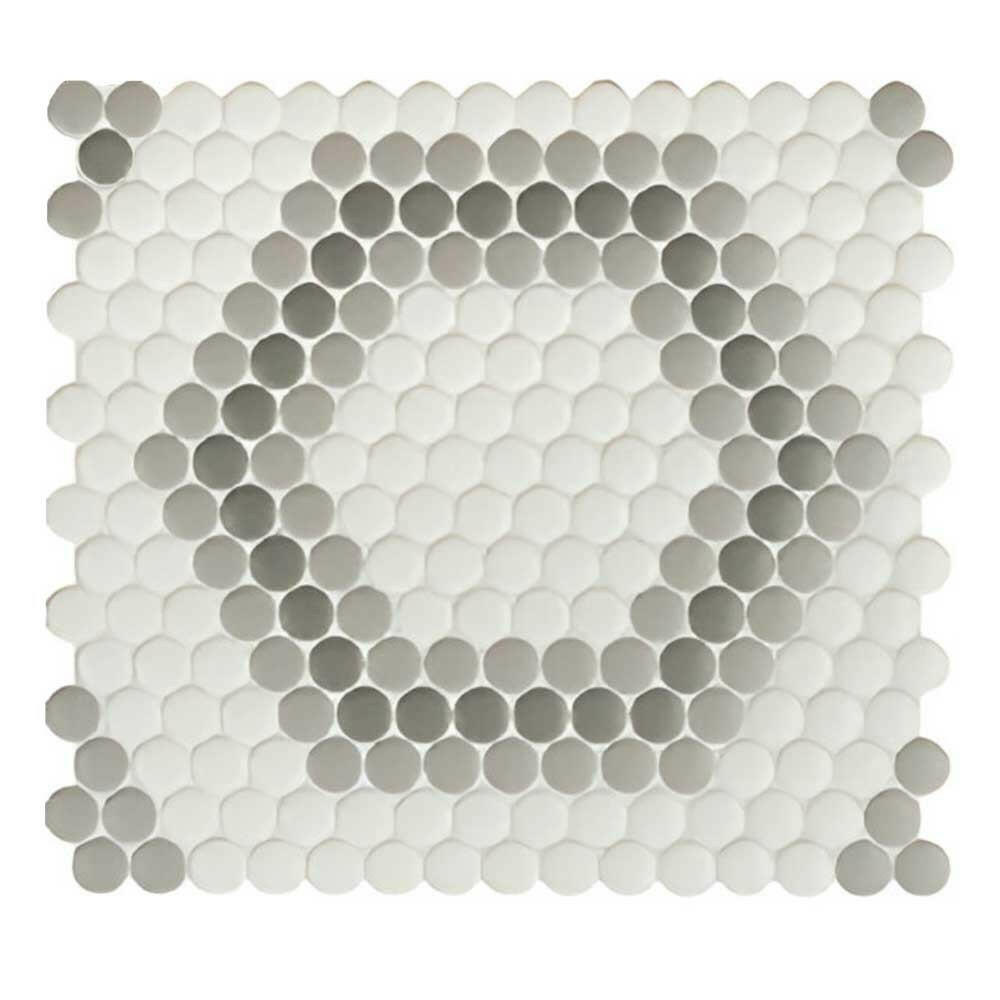 Union Station Camden Cloud Circular Glass Mosaic Tile | FINAL SALE Union Station Camden Cloud Circular Glass Mosaic Tile | FINAL SALE - American Tile Depot