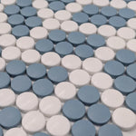 Union Station Nord Rain Circular Glass Mosaic Tile | FINAL SALE Union Station Nord Rain Circular Glass Mosaic Tile | FINAL SALE - American Tile Depot