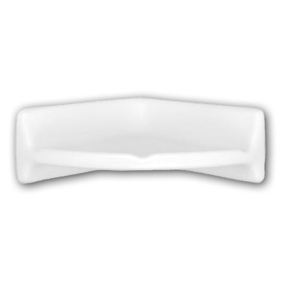 CLEARANCE - Universal White Ceramic Shower Corner Shelf - Glossy - American Tile Depot
