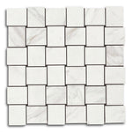 Veina Calacatta Levigato Basketweave Porcelain Mosaic Tile Veina Calacatta Levigato Basketweave Porcelain Mosaic Tile - American Tile Depot
