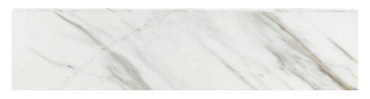 Veina Calacatta Levigato Bullnose 3x12 Molding Trim Veina Calacatta Levigato Bullnose 3x12 Molding Trim - American Tile Depot
