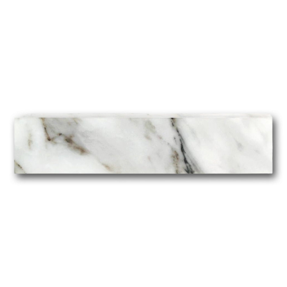 Veina Macchiavecchia Levigato Bullnose 3x12 Molding Trim