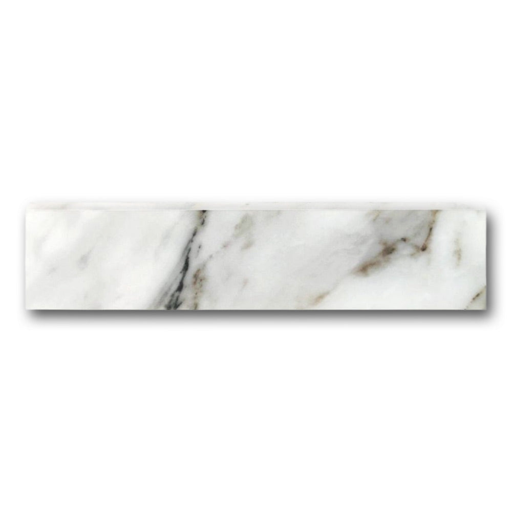 Veina Macchiavecchia Levigato Bullnose 3x12 Molding Trim