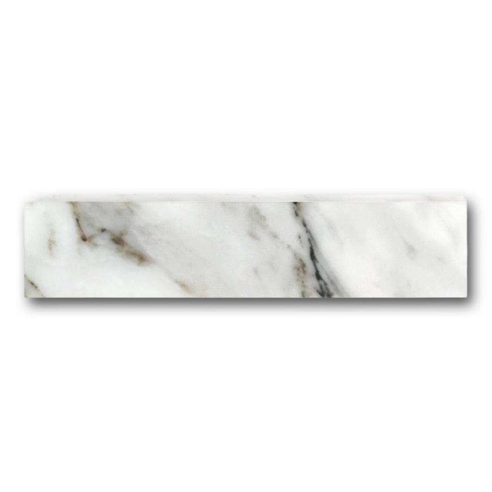 Veina Macchiavecchia Levigato Bullnose 3x12 Molding Trim Veina Macchiavecchia Levigato Bullnose 3x12 Molding Trim - American Tile Depot