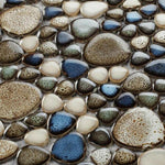 Venus Night Atlas Pebble Porcelain Mosaic Tile Venus Night Atlas Pebble Porcelain Mosaic Tile - American Tile Depot