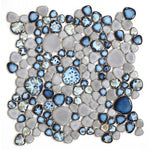 Venus Night Cielo Pebble Porcelain Mosaic Tile Venus Night Cielo Pebble Porcelain Mosaic Tile - American Tile Depot