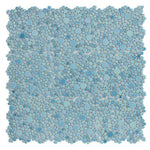 Venus Noon Jewel Blue Pebble Porcelain Polished Mosaic Tile Venus Noon Jewel Blue Pebble Porcelain Polished Mosaic Tile - American Tile Depot