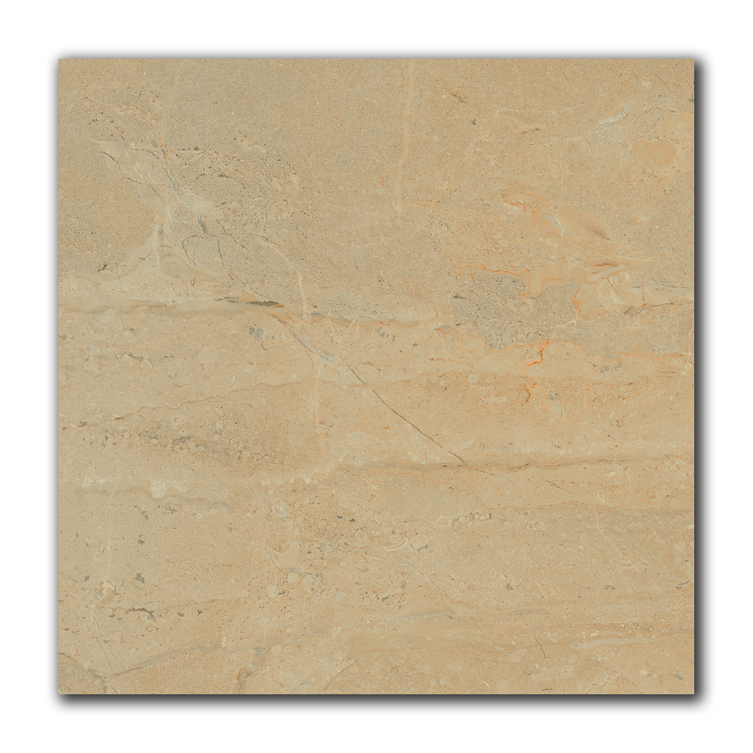 17x17 Western Brown Travertine Look Ceramic Tile 17x17 Western Brown Travertine Look Ceramic Tile - American Tile Depot