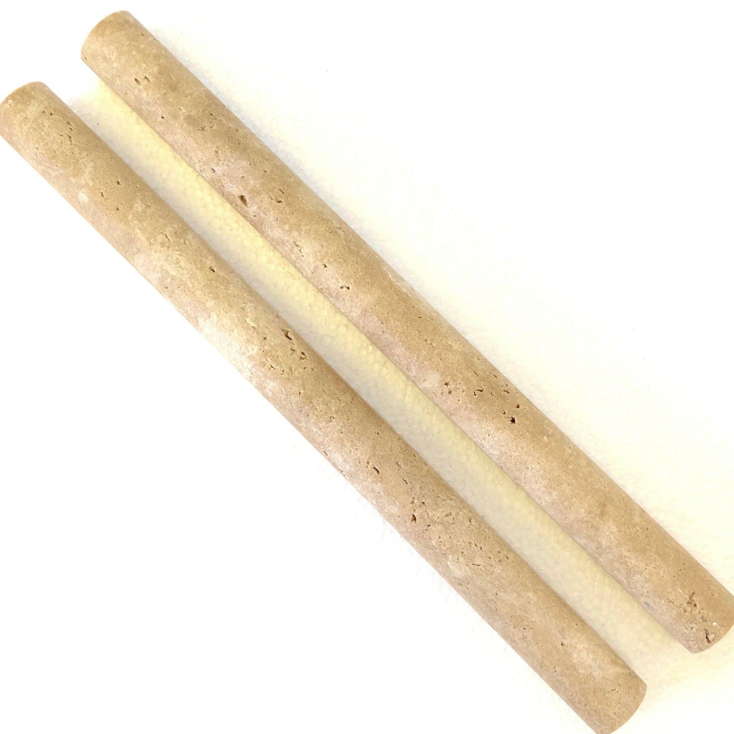 Walnut Travertine Honed 1x12 Dome Liner Walnut Travertine Honed 1x12 Dome Liner - American Tile Depot