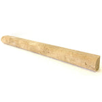 Walnut Travertine Honed 1x12 Dome Liner - American Tile Depot