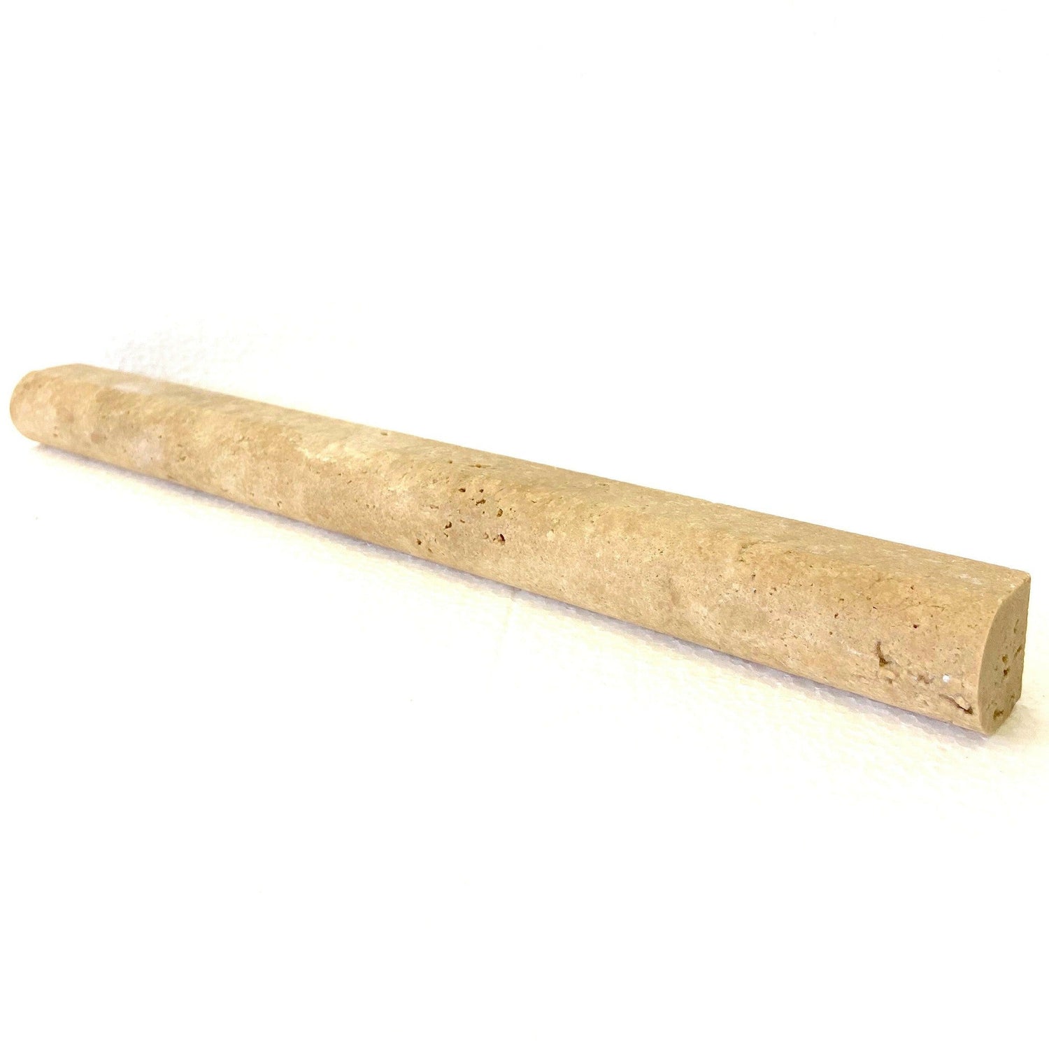 Walnut Travertine Honed 1x12 Dome Liner Walnut Travertine Honed 1x12 Dome Liner - American Tile Depot