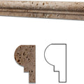 OG-1 Chair Rail Honed