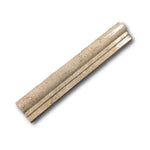 Walnut Travertine Polished OG-1 Chair Rail Molding Trim Walnut Travertine Polished OG-1 Chair Rail Molding Trim - American Tile Depot