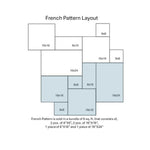 Walnut Travertine Tumbled French Pattern Tile Walnut Travertine Tumbled French Pattern Tile - American Tile Depot