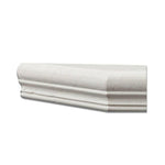 White Pearl / Botticino Marble Hand-Made Custom Shower Corner Shelf - Honed White Pearl / Botticino Marble Hand-Made Custom Shower Corner Shelf - Honed - American Tile Depot