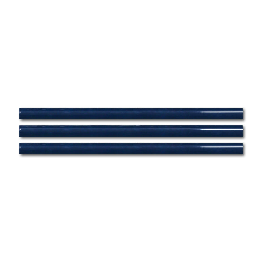 3/4x16 Marrakech Deep Blue Ceramic Pencil Liner - American Tile Depot