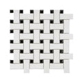Basketweave Black&White Matte