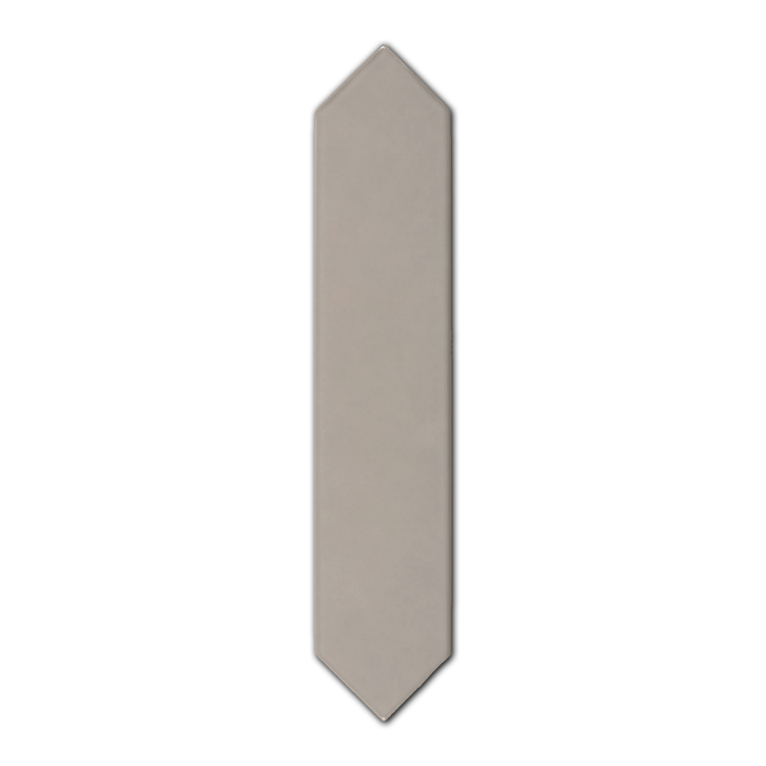 2x10 Brick Acero Matte Solid Color Ceramic Tile - American Tile Depot